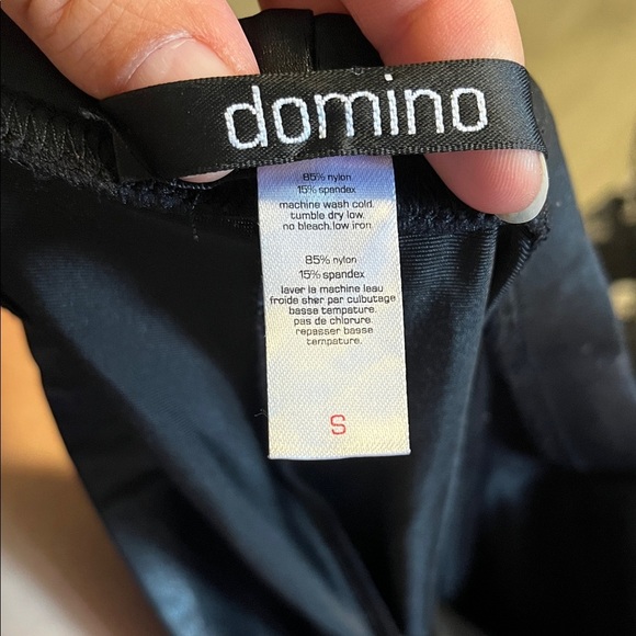 Black Faux Leather Leggings - Picture 2 of 2